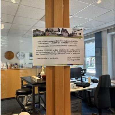 Tourist Info nicht besetzt