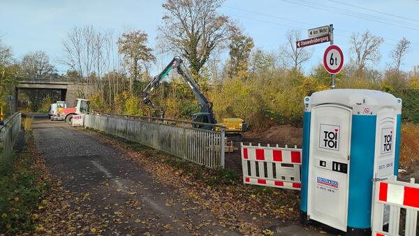 Neubau der Aue Brcke