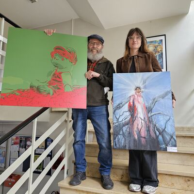 20260910_Ausstellungser�ffnung Solomiia Khavliuk und Jochen Kubos